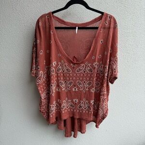 Free People No Matter What Oversized Top Moody Combo